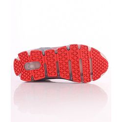 Pine Kids Sports Shoes with LED Lights - White Red