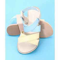 Pine Kids Sandals - Yellow Sky Blue