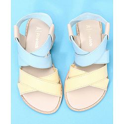 Pine Kids Sandals - Yellow Sky Blue