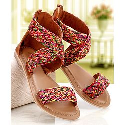 Pine Kids Ethnic Footwear - Multicolour