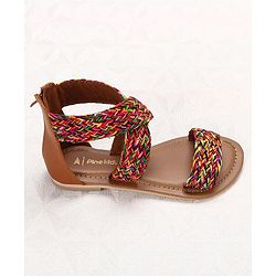 Pine Kids Ethnic Footwear - Multicolour