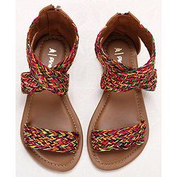 Pine Kids Ethnic Footwear - Multicolour