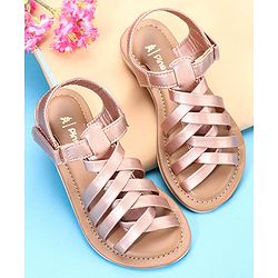Pine Kids Mule Sandals - Rose Gold