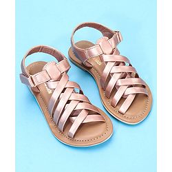 Pine Kids Mule Sandals - Rose Gold