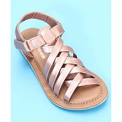 Pine Kids Mule Sandals - Rose Gold