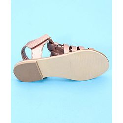 Pine Kids Mule Sandals - Rose Gold
