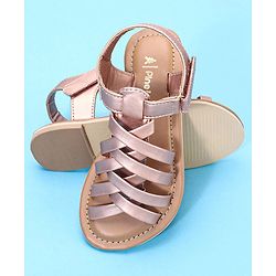 Pine Kids Mule Sandals - Rose Gold