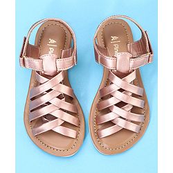 Pine Kids Mule Sandals - Rose Gold