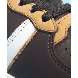 Pine Kids Slip On Casual Shoes Color Block - Brown
