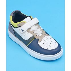 Pine Kids Slip On Casual Shoes Color Block - White