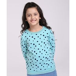 Pine Kids Full Sleeves Bio Washed Sweatshirt Text Graphic Pack of 2 - Pink & Blue