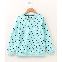 Pine Kids Full Sleeves Bio Washed Sweatshirt Text Graphic Pack of 2 - Pink & Blue