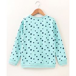 Pine Kids Full Sleeves Bio Washed Sweatshirt Text Graphic Pack of 2 - Pink & Blue