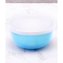 Pine Kids Non Spill Bowls with Spoon Pack of 2 - Blue Pink