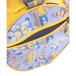Pine Kids Printed Duffle Bag for 1 Day Trip - Yellow