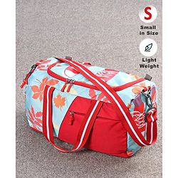 Pine Kids Duffle Bag with Shoe Compartment for 1 Day Trip  - Blue