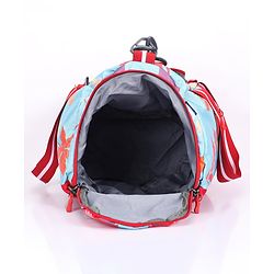 Pine Kids Duffle Bag with Shoe Compartment for 1 Day Trip  - Blue