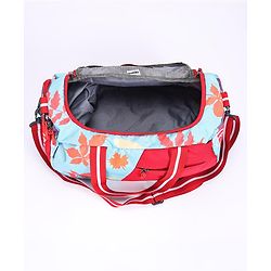 Pine Kids Duffle Bag with Shoe Compartment for 1 Day Trip  - Blue