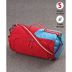 Pine Kids Duffle Bag cum Backpack for 1 Day Trip  - Red