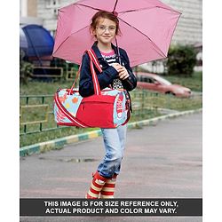 Pine Kids Duffle Bag cum Backpack for 1 Day Trip  - Red