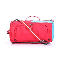 Pine Kids Duffle Bag cum Backpack for 1 Day Trip  - Red