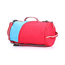 Pine Kids Duffle Bag cum Backpack for 1 Day Trip  - Red