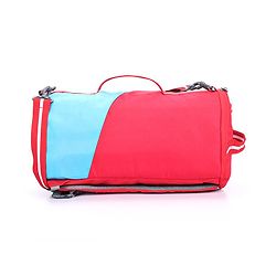 Pine Kids Duffle Bag cum Backpack for 1 Day Trip  - Red