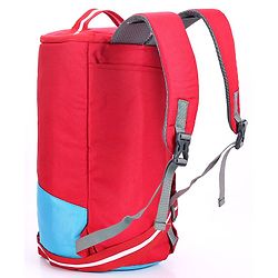 Pine Kids Duffle Bag cum Backpack for 1 Day Trip  - Red