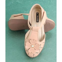 Pine Kids Bellies & Peep Toes - Beige