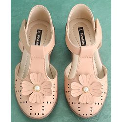 Pine Kids Bellies & Peep Toes - Beige