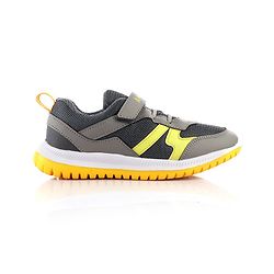 Pine Kids Sports Shoes - Dark & Light Grey